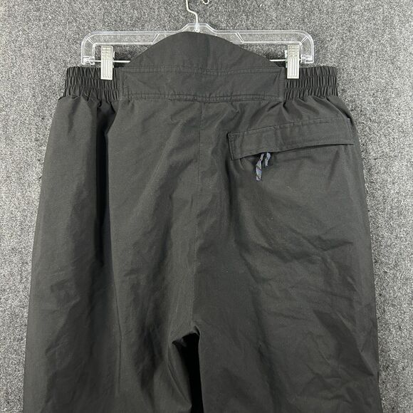 Vintage Alpine Design Gore-Text Ski Pants Men's Medium Black Fleece Lined Snow - Picture 6 of 15